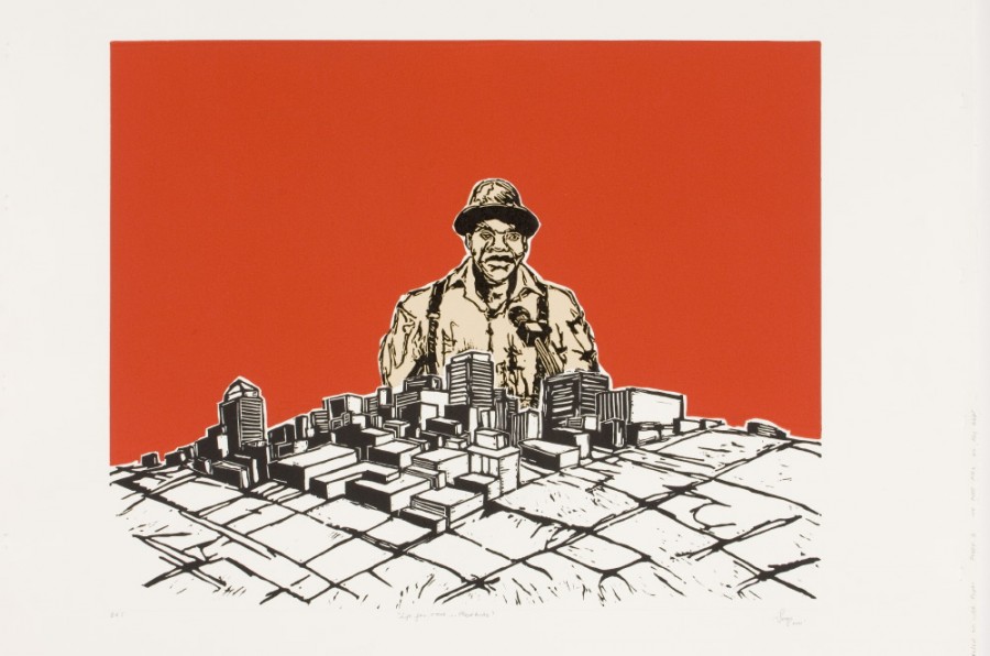 Senzo Njabulo Shabangu, Life for Rent, 2011 (900 x 956cm)